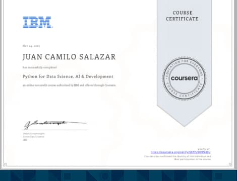 Python for Data Science, AI & Development