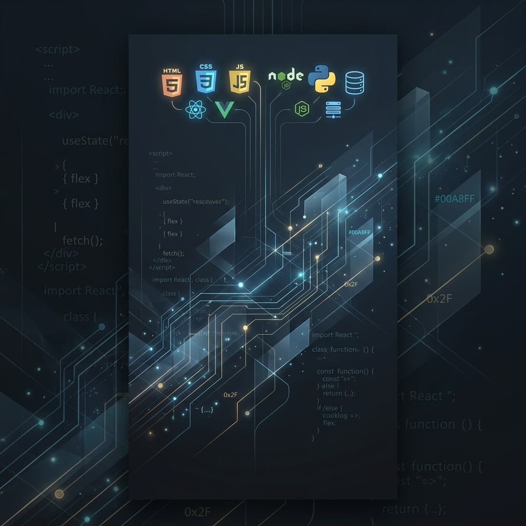 Abstract tech background