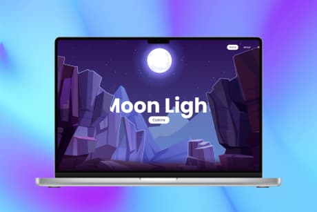 Landing page con efecto parallax