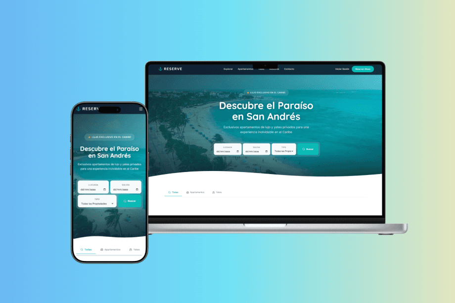 Motor de Reservas - Yates y Apartamentos