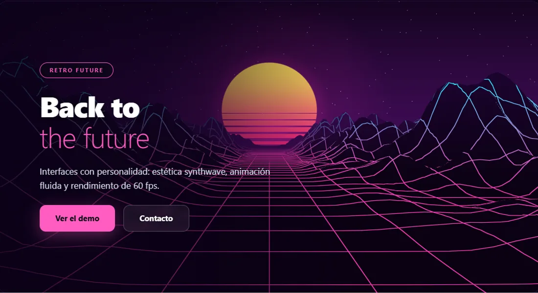 Synthwave Terrain