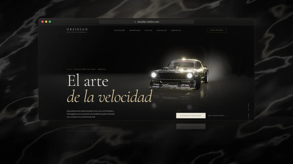 Página Web para Concesionarios y Alquiler de Autos