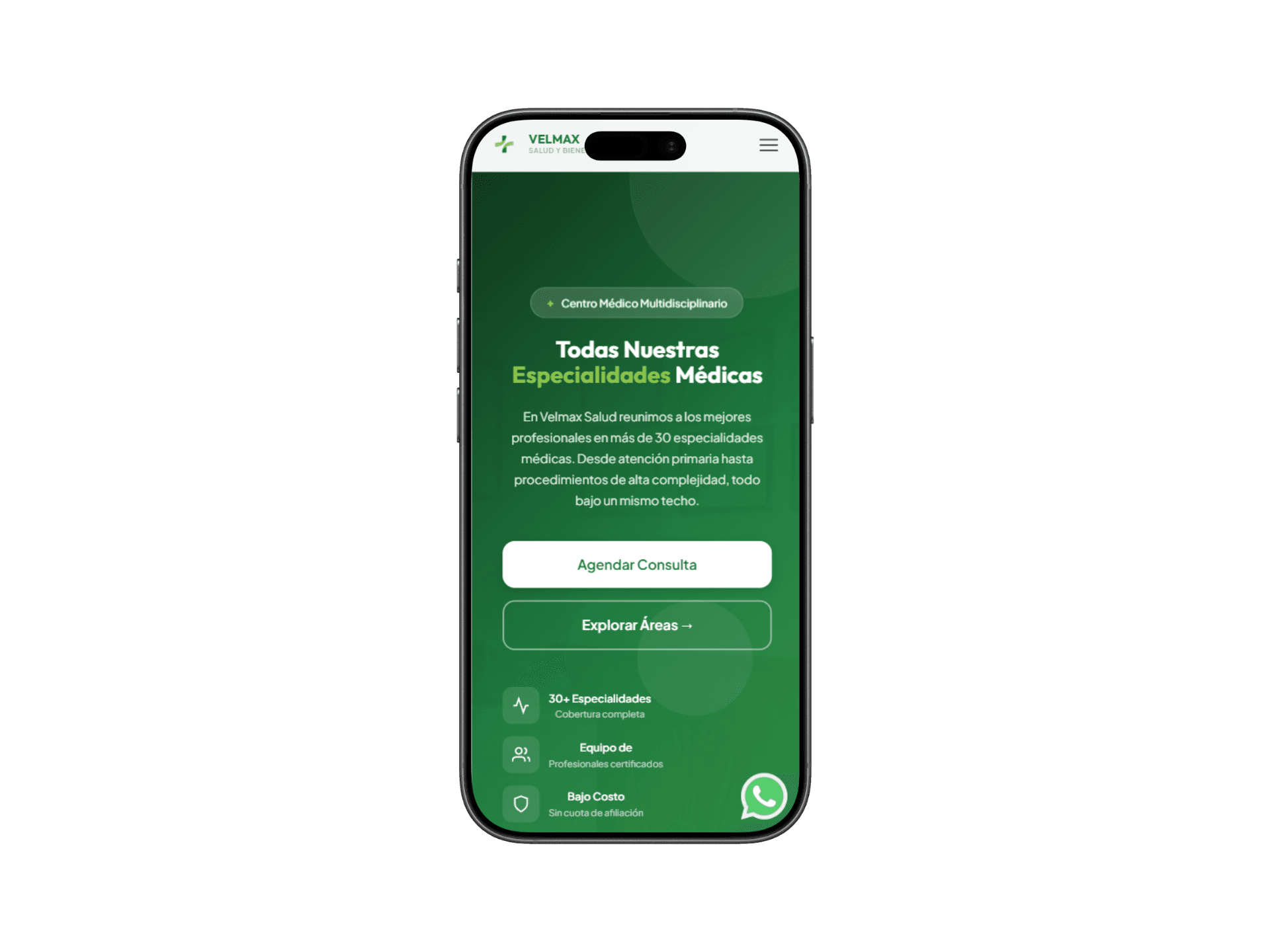 Diseño mobile Velmax 3