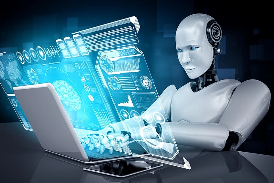 Ilustración RPA / Inteligencia Artificial
